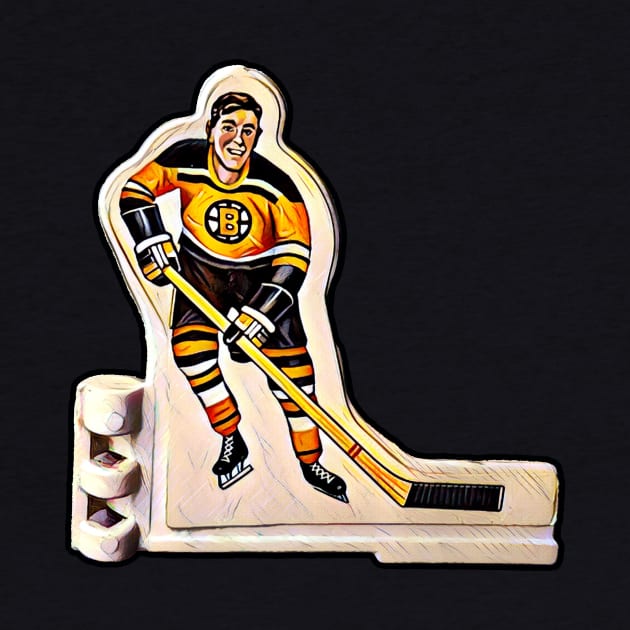 Coleco Table Hockey Players - Boston Bruins by mafmove